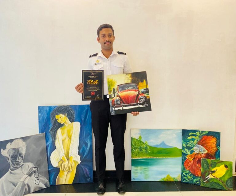 Faculty of Technology students wins ‘වර්ණ’ The Art Competition